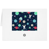 illustration de motif spatial (Dos Horizontal)