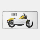 Illustration de moto Cruiser (Clavier et souris)