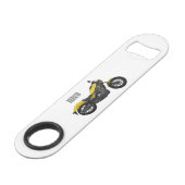 Illustration de moto Cruiser (Dos Angle)