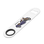 Illustration de moto pourpre Sidecar (Devant angulaire)