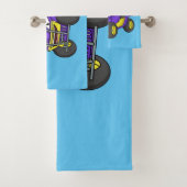 Illustration de moto Purple Quad (En situation)