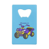 Illustration de moto Purple Quad (Dos)