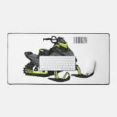 Illustration de motoneige (Clavier et souris)