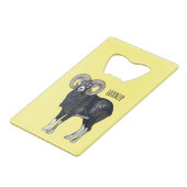 Illustration de mouflon, mouton (Dos Angle)