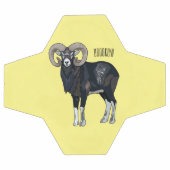 Illustration de mouflon, mouton (Plat)