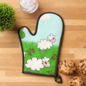 Illustration de moutons mignons pour enfants (De haut en bas)