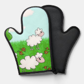 Illustration de moutons mignons pour enfants (Recto/Verso)