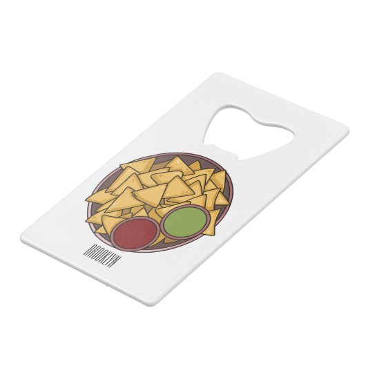 Illustration de Nachos (Devant Angle)