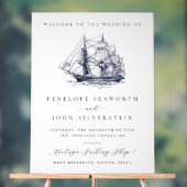 Illustration de navire nautique élégant Mariage de (Neutre)