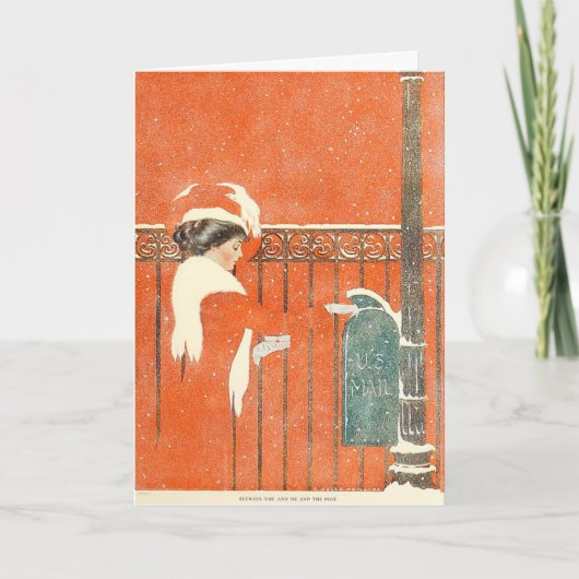 Illustration de Noël Coles Phillips 1911 Carte de  (Devant)