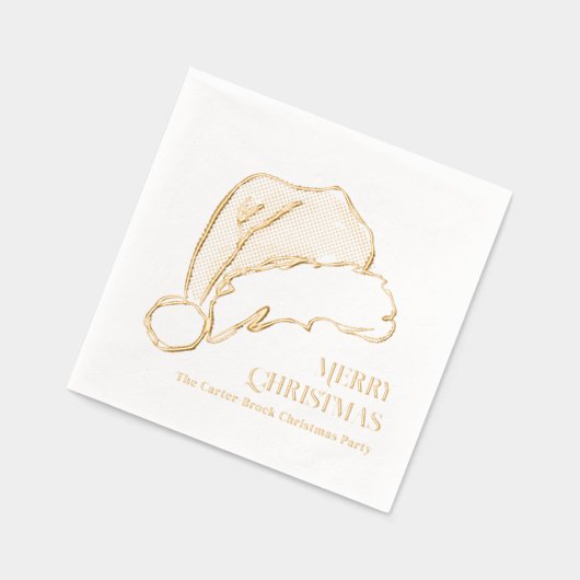 Illustration de Noël de Santa Hat (Gauche)