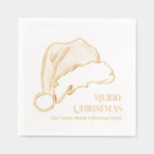 Illustration de Noël de Santa Hat (Recto)