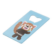 Illustration de panda rouge mignon (Dos Angle)