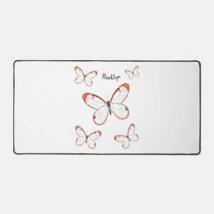 Illustration de papillon en verre