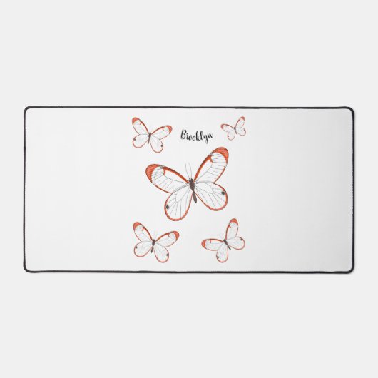 Illustration de papillon en verre (Recto)