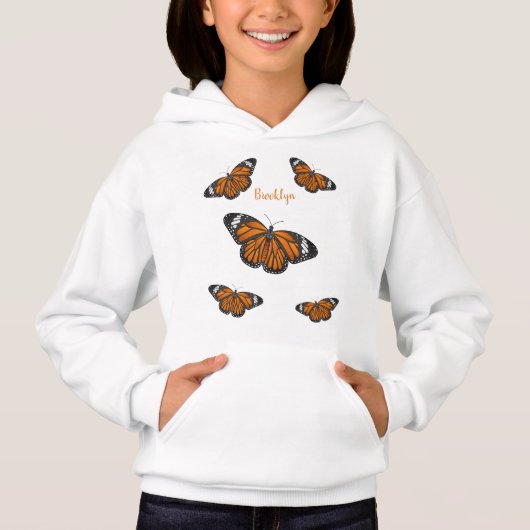 Illustration de papillon monarque (Devant)