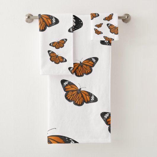 Illustration de papillon monarque (En situation)