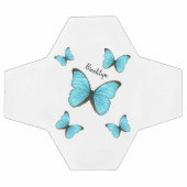 Illustration de papillons Morpho (Plat)