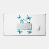 Illustration de papillons Morpho (Clavier et souris)