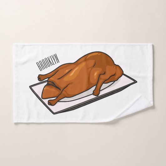 Illustration de Peking duck (Serviette à main)