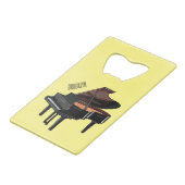 Illustration de piano (Dos Angle)