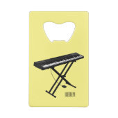 Illustration de piano clavier (Dos)