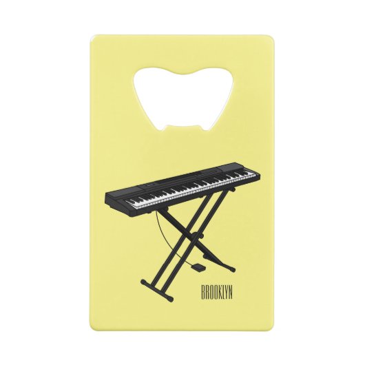 Illustration de piano clavier (Dos)