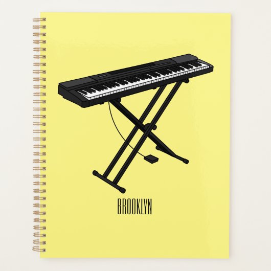 Illustration de piano clavier (Devant)