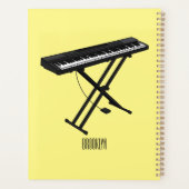 Illustration de piano clavier (Dos)