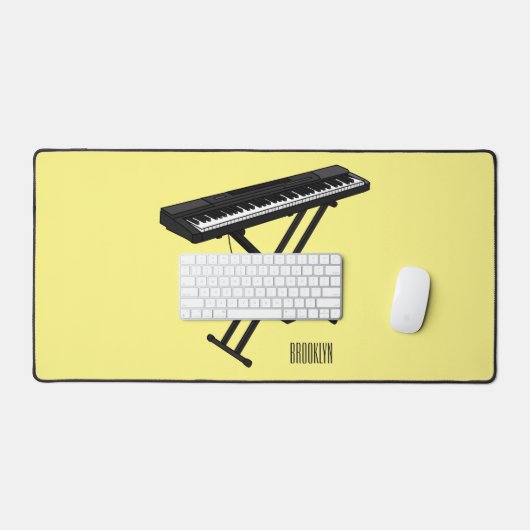 Illustration de piano clavier (Clavier et souris)