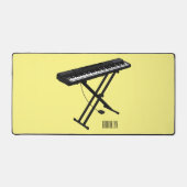 Illustration de piano clavier (Recto)