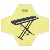 Illustration de piano clavier (Plat)