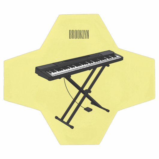 Illustration de piano clavier (Plat)
