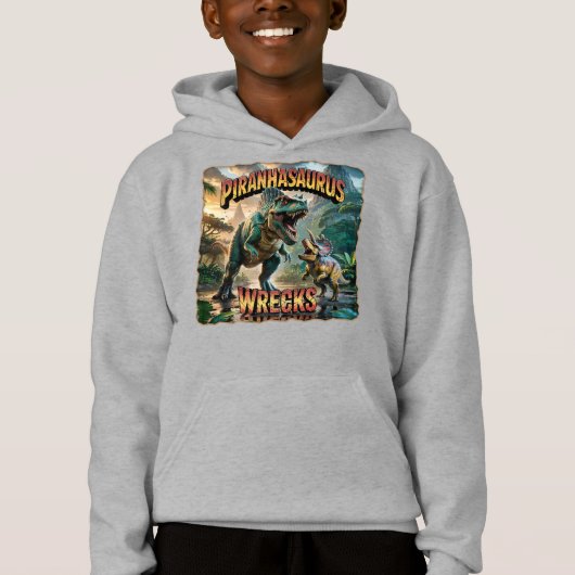 Illustration de Piranhasaurus Wrecks – Drôle et Ef (Devant)