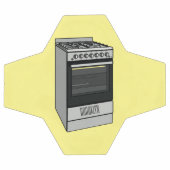 Illustration de poêle électrique (Plat)