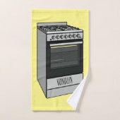Illustration de poêle électrique (Serviette à main)