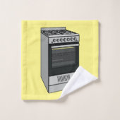 Illustration de poêle électrique (Gant de toilette)