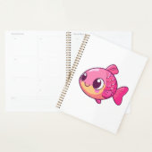 Illustration de poisson caricaturé (Devant avec enveloppe)