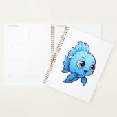 Illustration de poisson de dessin animé (Devant avec enveloppe)
