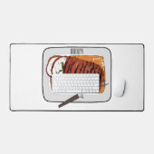 Illustration de poitrine de dinde rôtie (Clavier et souris)