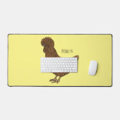 Illustration de poulet à la polis chamois (Clavier et souris)