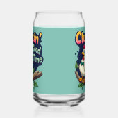 Illustration de poulet amusant pour le bon temps d (Gauche)