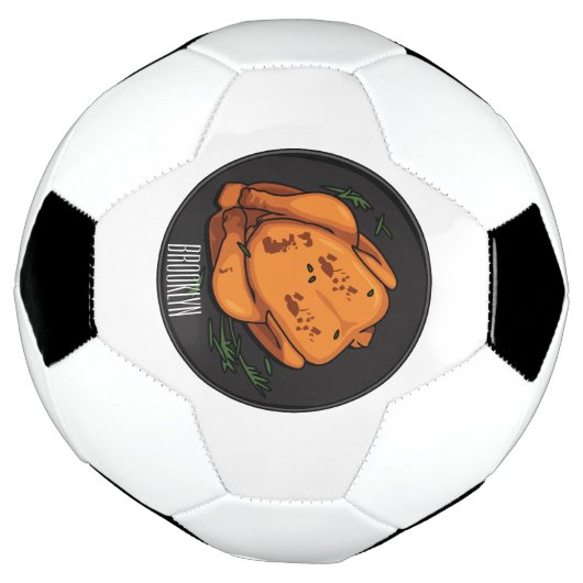 Illustration de poulet rôti (Tourné)