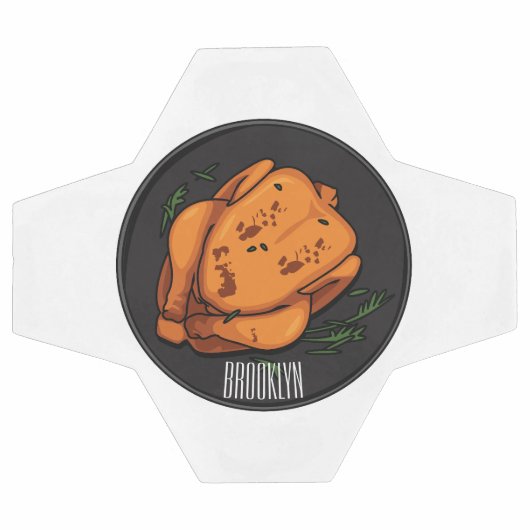 Illustration de poulet rôti (Plat)