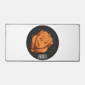 Illustration de poulet rôti (Recto)