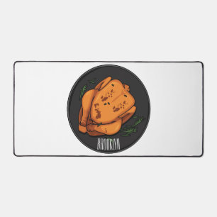 Illustration de poulet rôti