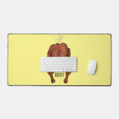 Illustration de poulet rôti (Clavier et souris)