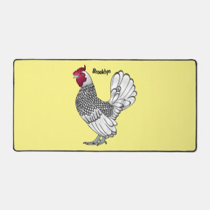 Illustration de poulet Sebright