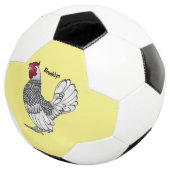Illustration de poulet Sebright (3/4)