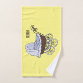 Illustration de poussette (Serviette à main)